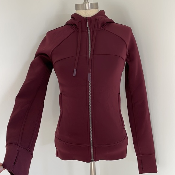 Lululemon Tech Lux Jacket size 4 in garnet - Picture 4 of 12